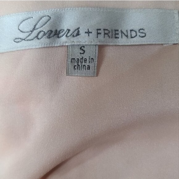 Lovers + Friends Epiphany Paisley Lace Up Romper S - Picture 9 of 11